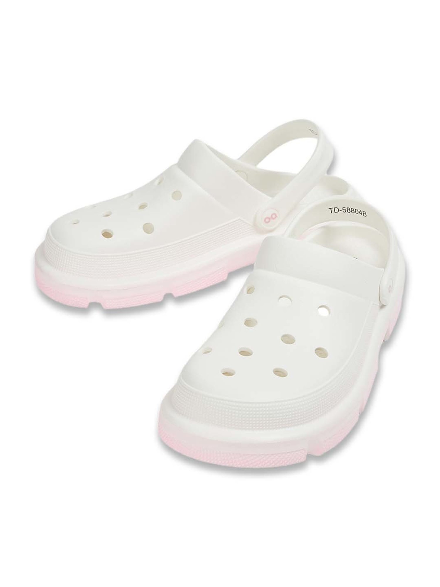 Ginger by Lifestyle Women's White Back Strap Clogs