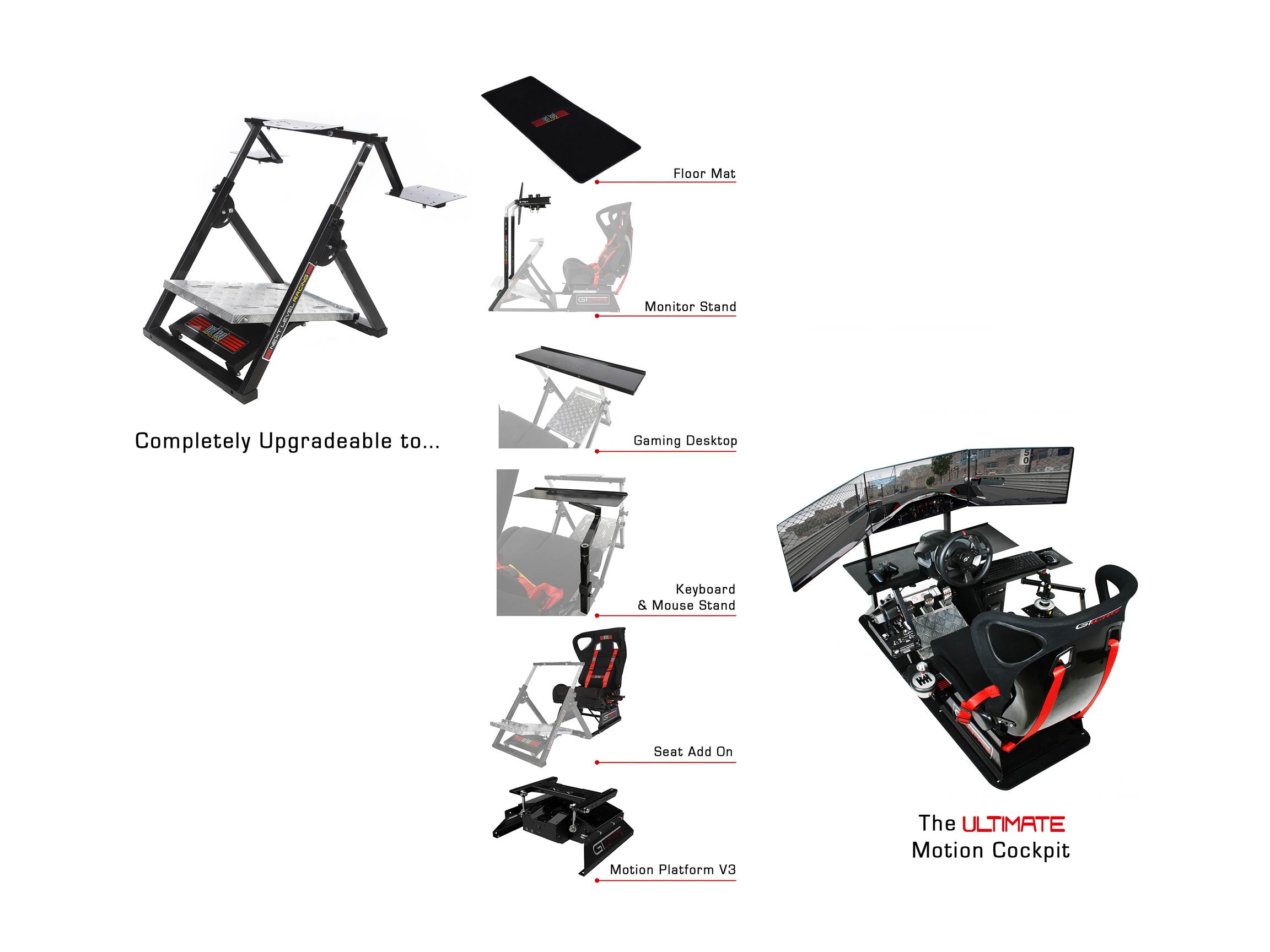 Next Level Racing Wheel and Flight Stand