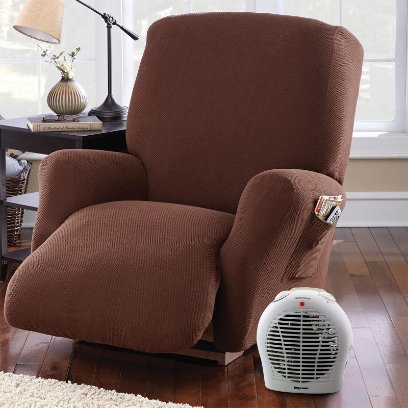 Impress Electric Fan Heater in White