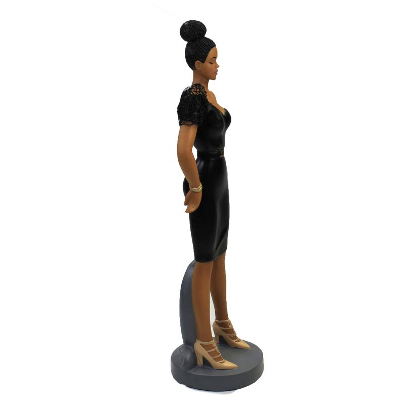 Black Art 9.25" Fearless Figurine. Sister Friends Collection  -  Decorative Figurines