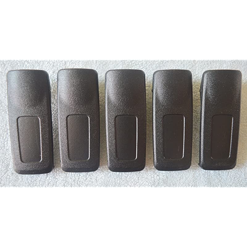 WalkieTalkie Belt Clip Compatible for Motorola XPR6550 XPR 7550 XiRP8268 XiR P6600 XPR3300 GP328D P8668 XPR3300 XPR3500 XIR P6620 XIR P6600 E8600 E8608 TwoWay Radio5 Packs