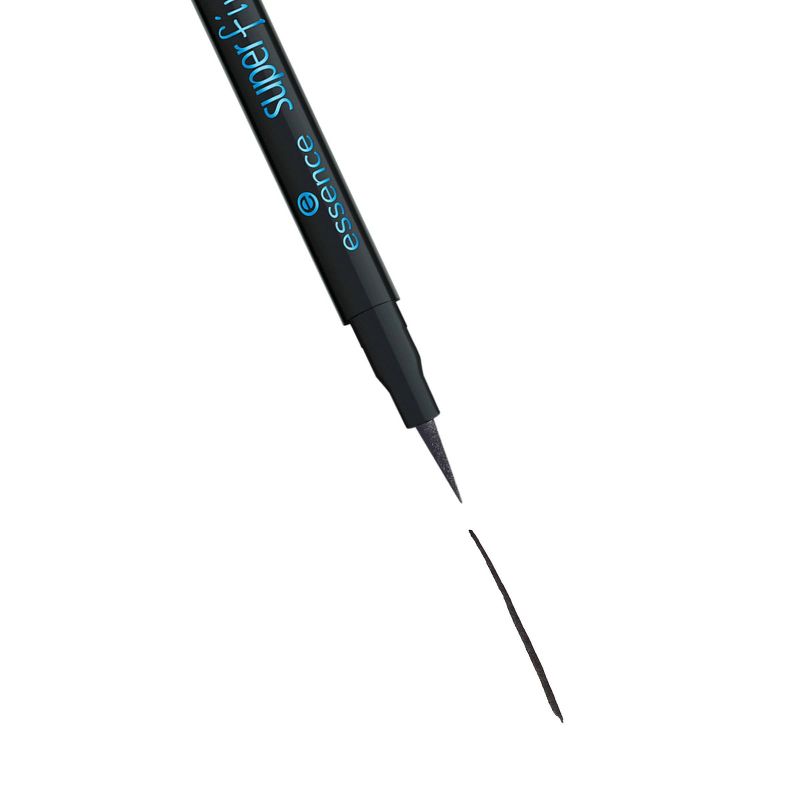 essence Super Fine Eyeliner Pen - Waterproof Black - 0.03 fl oz