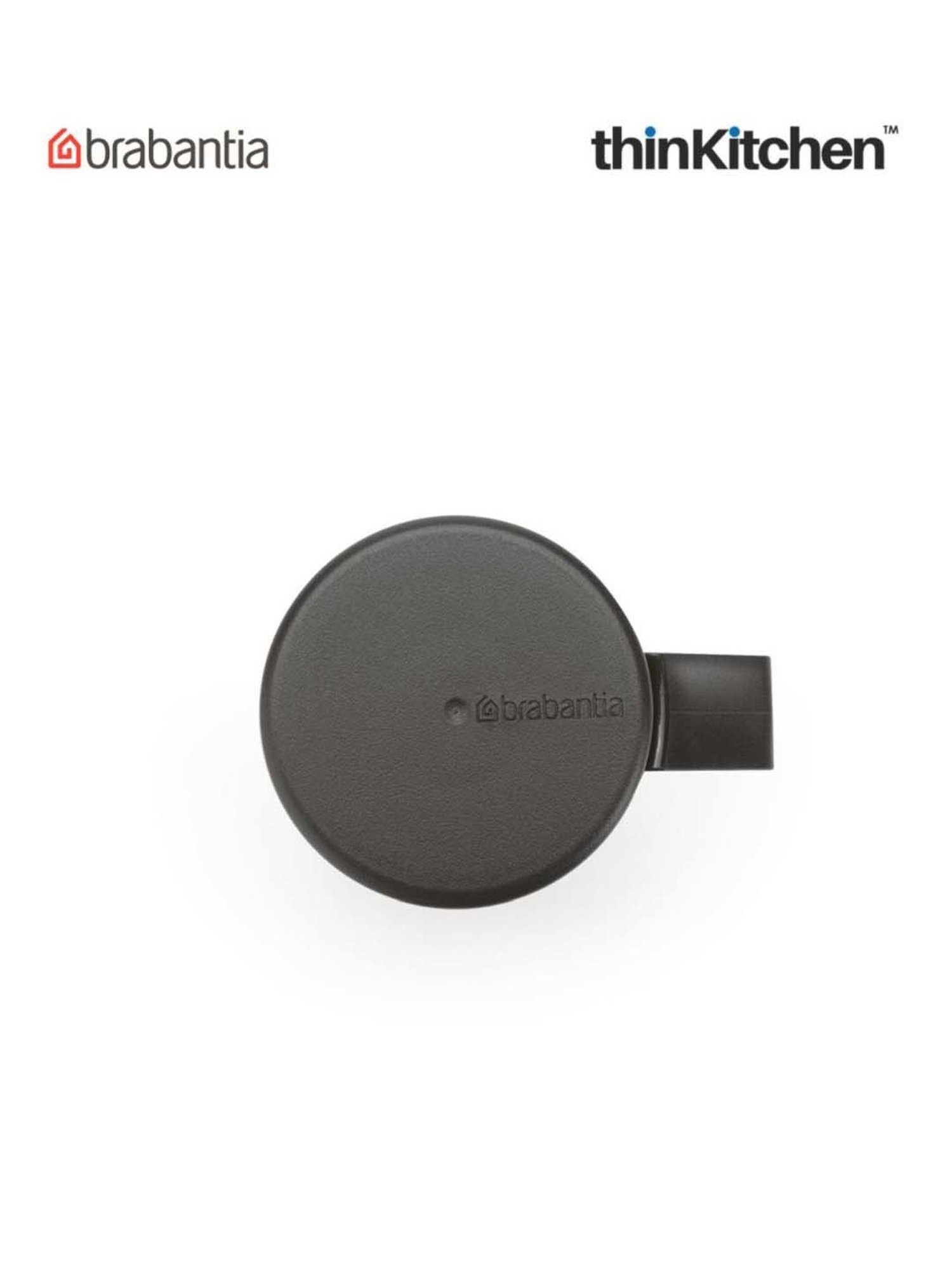 Brabantia Dark Grey Plastic Make & Take Water Bottle With Strainer (10 L)