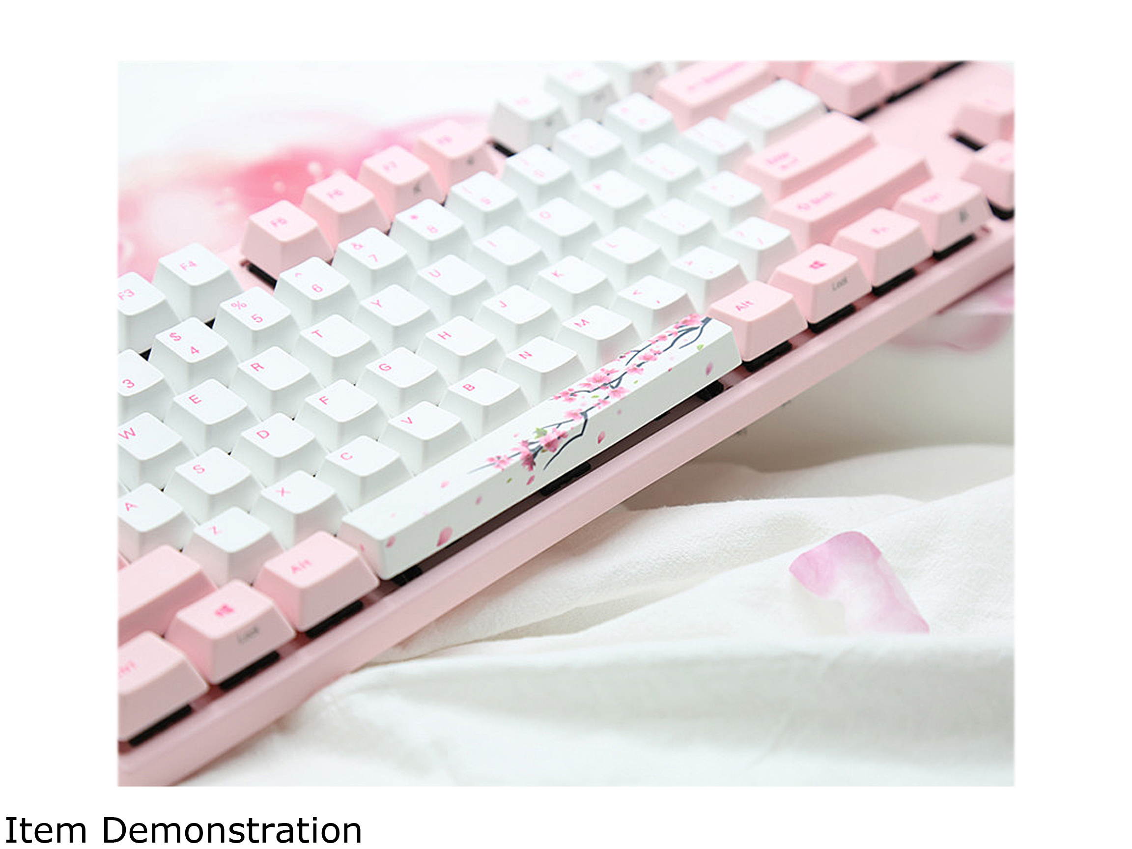 Varmilo Sakura VA87MR2P/PP88V Pink Wired Keyboard