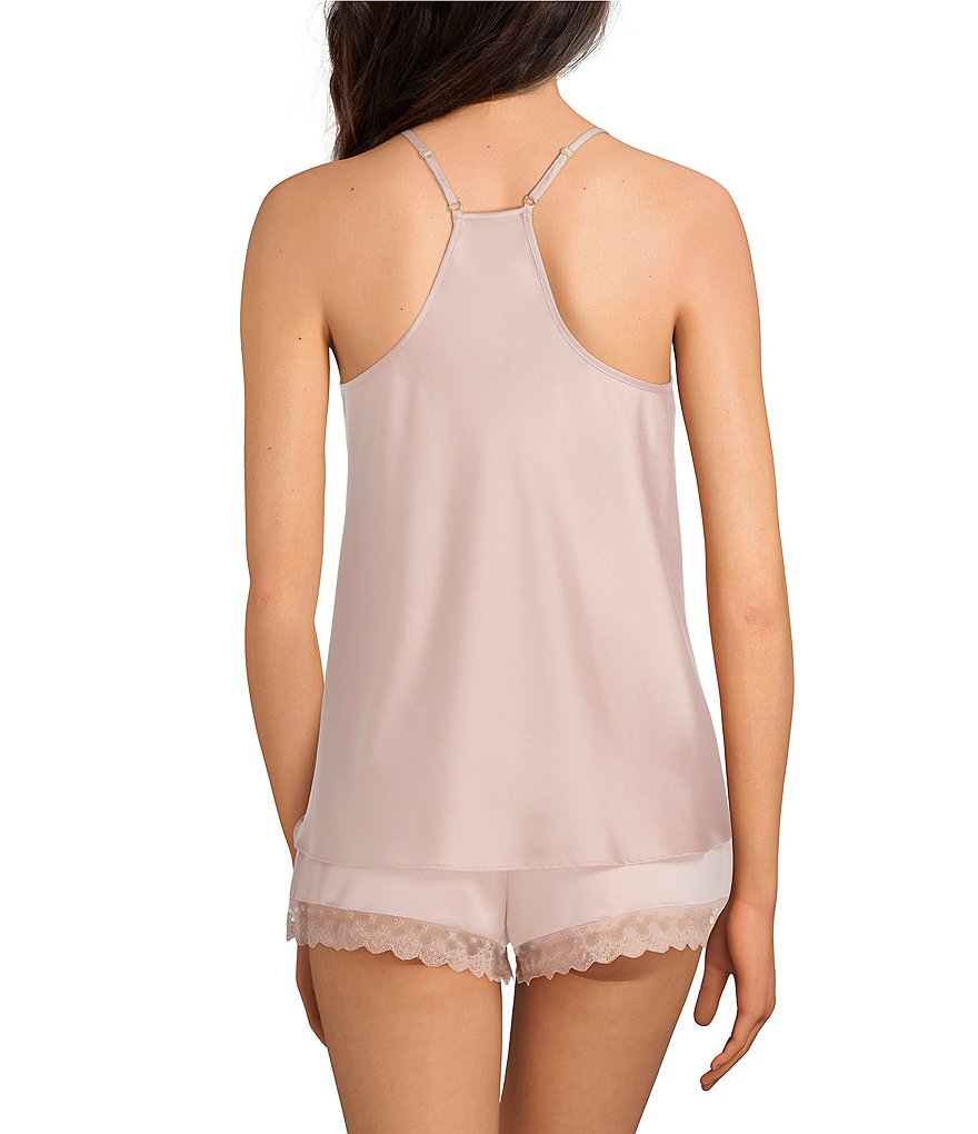 Flora Nikrooz Victoria Satin Sleeveless Coordinating Keyhole Camisole