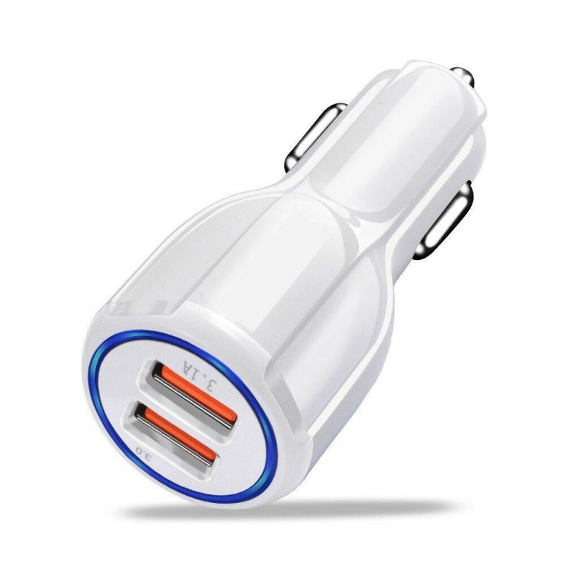 Dual USB 3.1A 12V Car Charger Adapter 3.0 Fast Charging For Android  USA