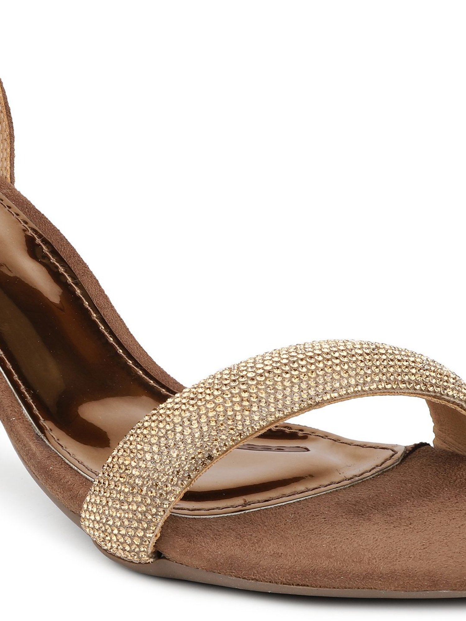 Inc.5 Women's Brown Ankle Strap Sandals