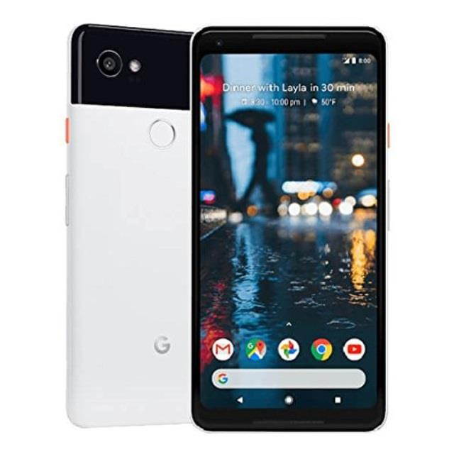 pixel 2 xl unlocked gsm/cdma  us warranty black and white, 64gb