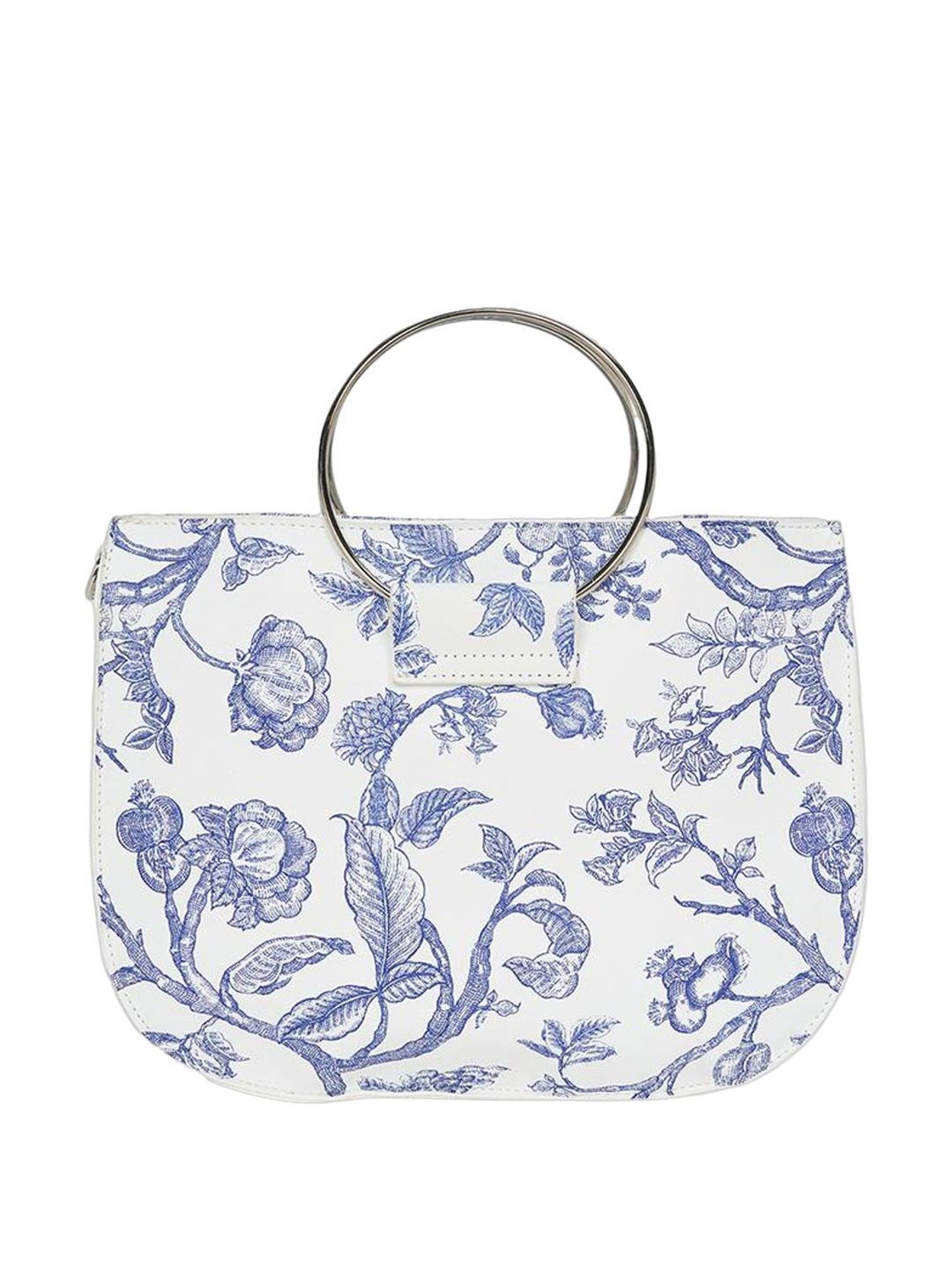 Tohl Avon Black Solid Medium Handbag