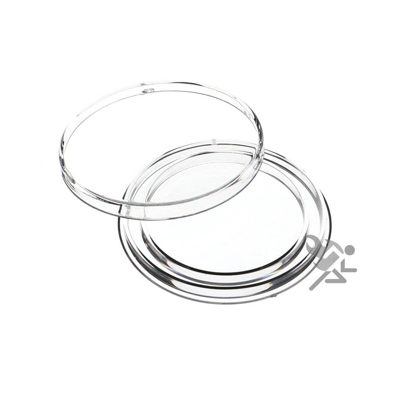 (50) Air-tite H-32 Direct Fit Coin Holder Capsules for 1oz American Gold Eagles and 1oz Gold Krugerrands & Kangaroos