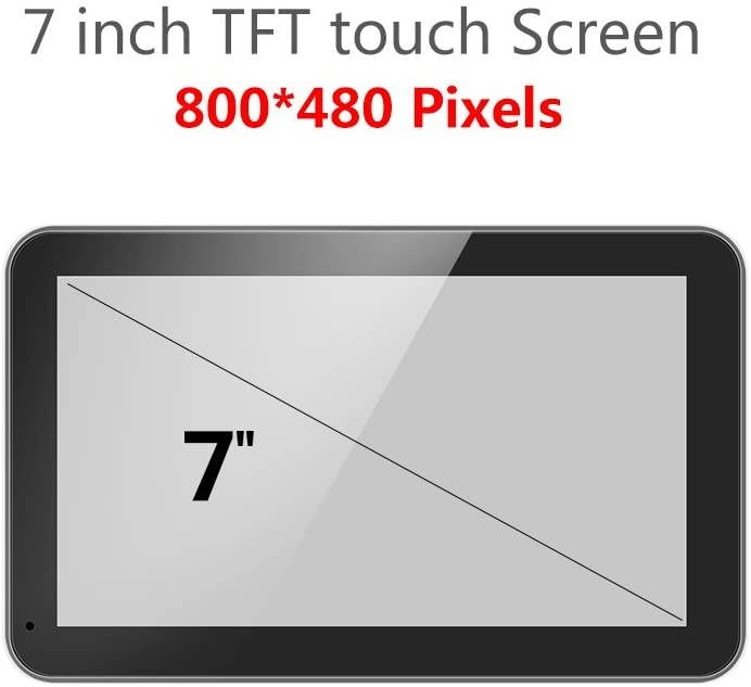 7 Inch Touch Screen GPS Navigation Maps System Device International, GPS Navigator 128M 8GB FM with Lifetime Map Update for Cars Trucks Vehicles(Europe)