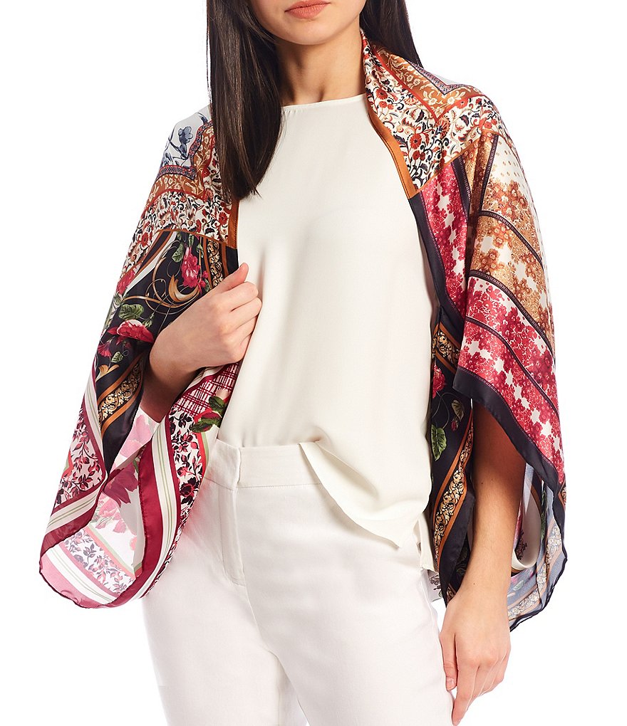 Vince Camuto Patchwork Scarves Cocoon
