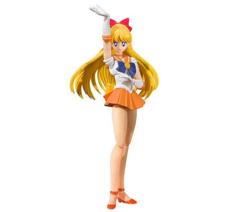 Sailor Venus Animation Color Edition S.H. Figuarts | Bandai Tamashii Nations | Sailor moon Action figures