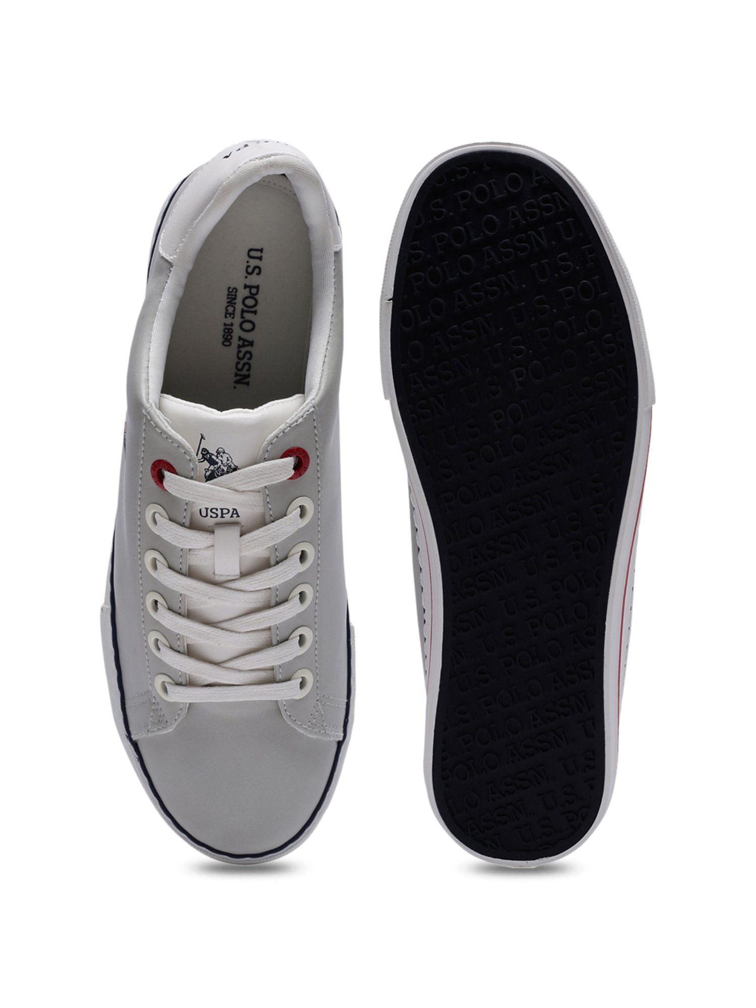 U.S. Polo Assn. Men's Malin Grey Casual Sneakers