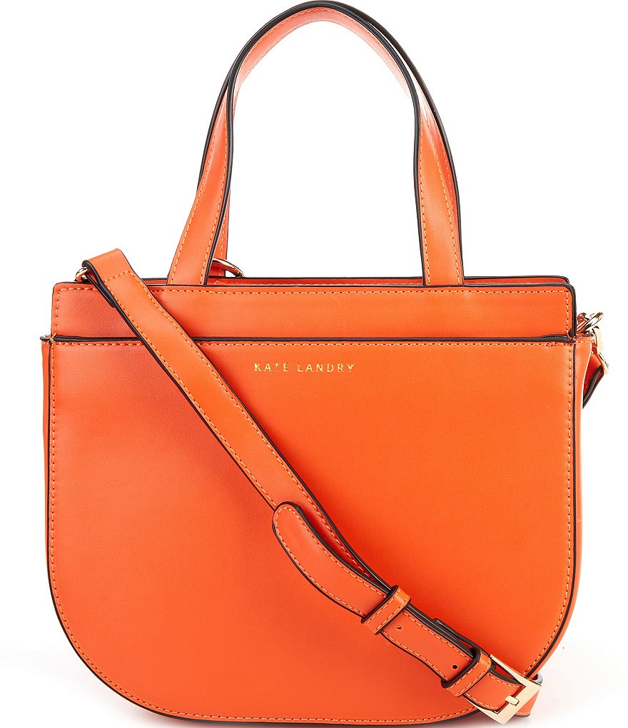 Kate Landry Round Double Handle Satchel Bag