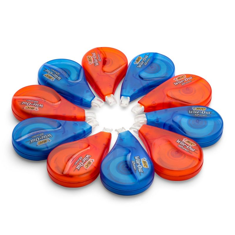 BIC Wite-Out Correction Tape, 2ct - Multicolor