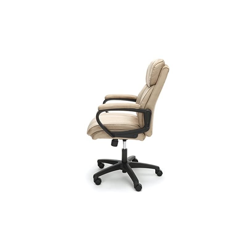 ESS Collection Plush Microfiber Office Chair, in Tan (ESS-3082-TAN)