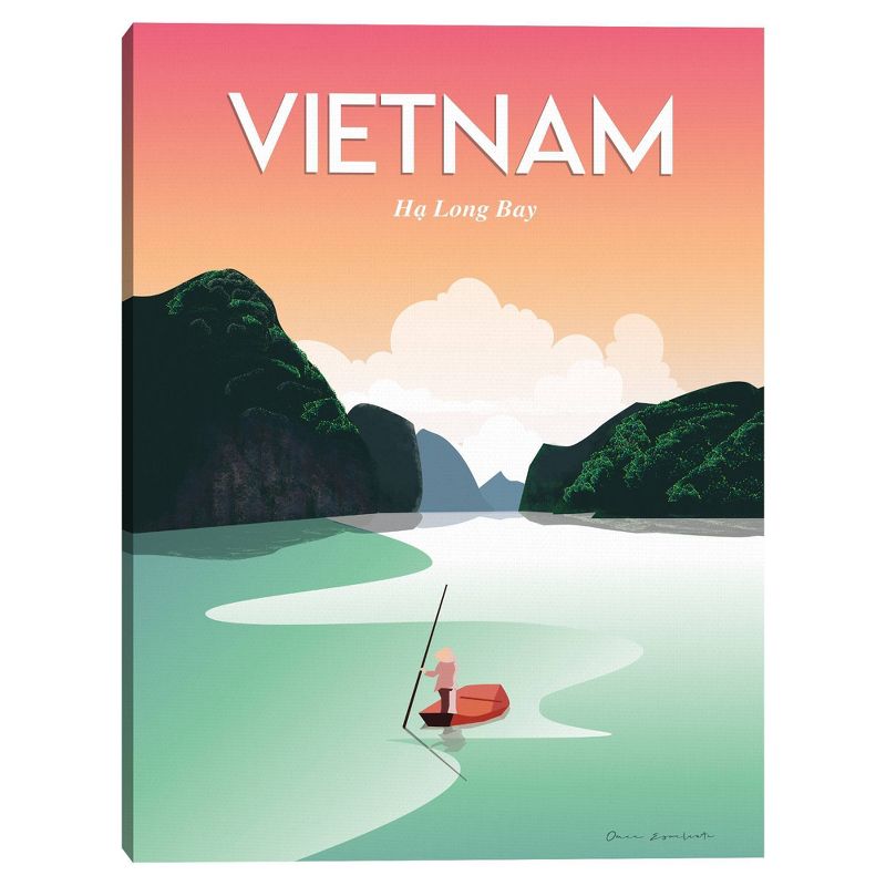 18" x 24" Vietnam 1 by Omar Escalante Canvas Art Print - Masterpiece Art Gallery