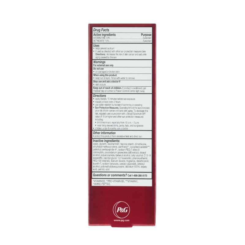 Olay Regenerist Micro-Sculpting Cream Moisturizer with Sunscreen Broad Spectrum SPF 30 - 1.7 fl oz