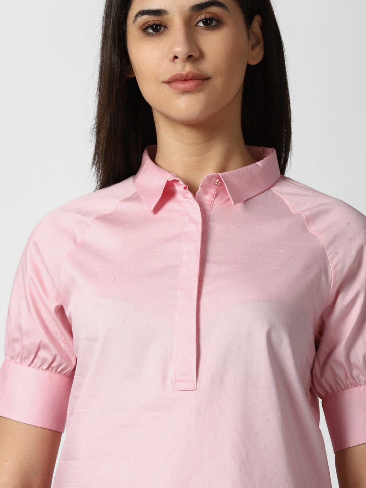 Van Heusen Pink Cotton Top