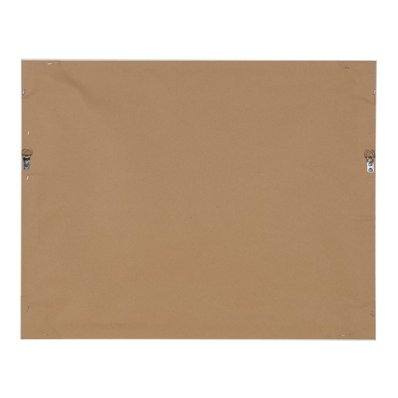 22" x 32" Cates Barn Door Wood Framed Chalkboard Rustic Brown - Kate and Laurel