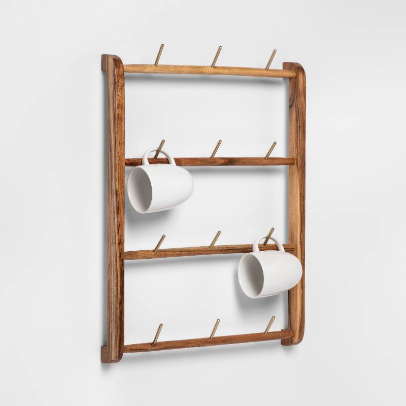 Spectrum Leaf Mug Holder - Black