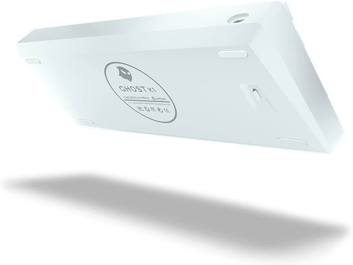 Ghost K1 - Wireless Keyboard White Cherry MX Red (No Click)