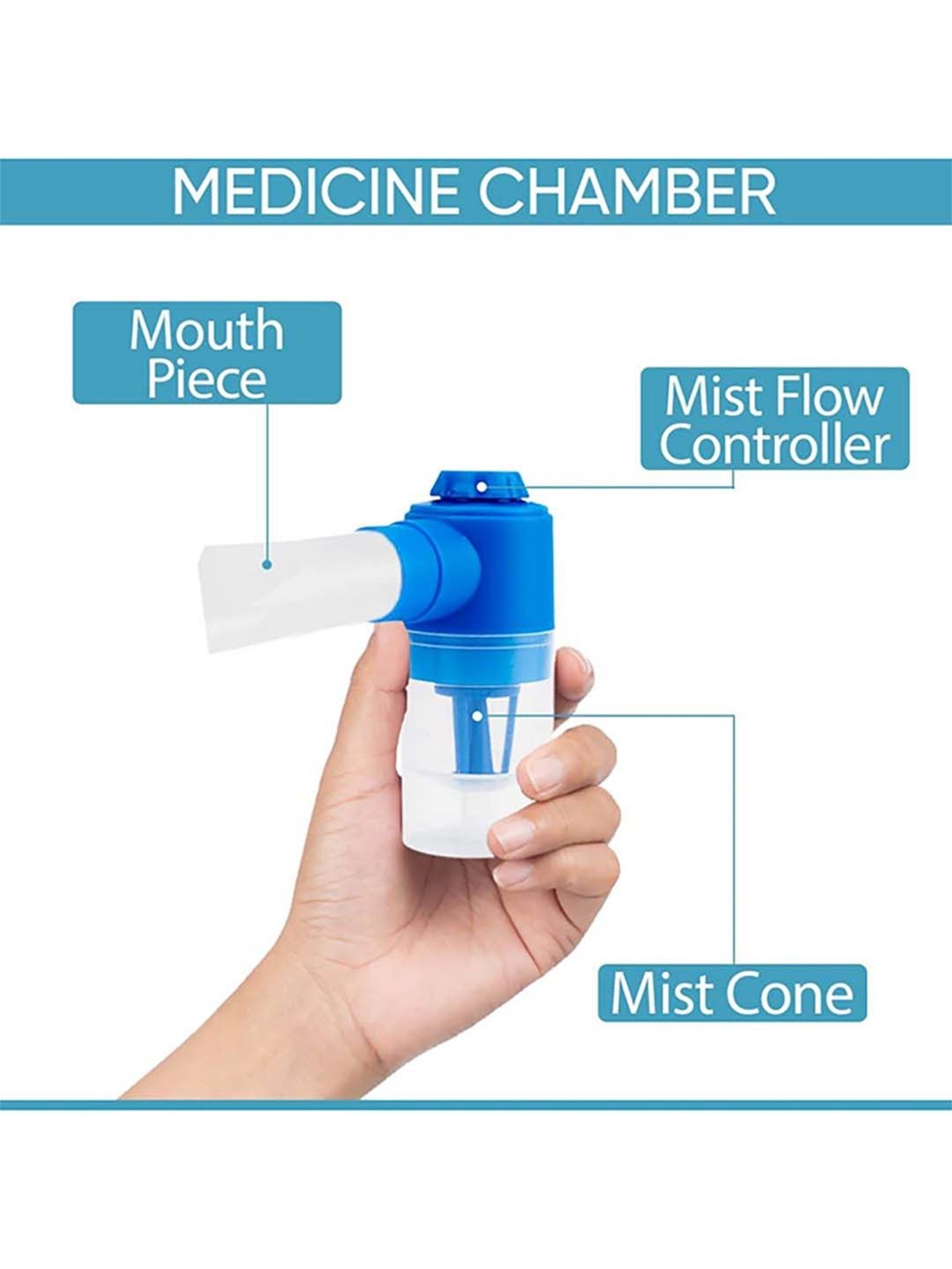 Ozocheck Compressor Nebulizer (White)