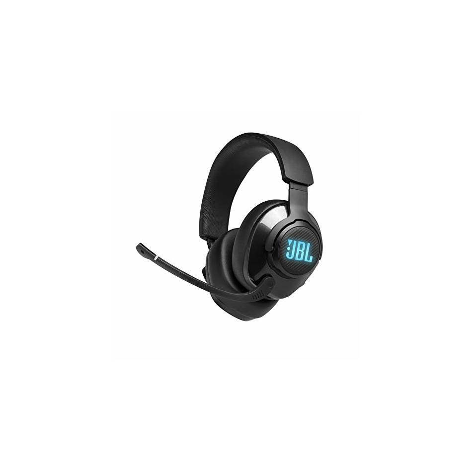 Quantum 400 RGB Wired Over-Ear Gaming Headphones with USB and Game-Chat Balance Dial - Black JBLQUANTUM400BLKAM