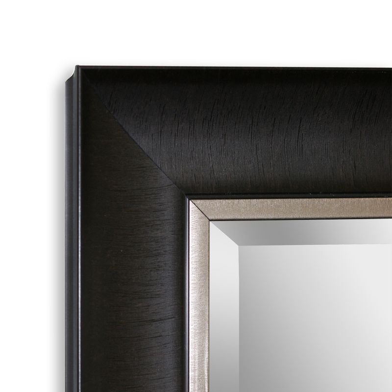 28" x 34" Alderton Black and Silver Mirror - Head West