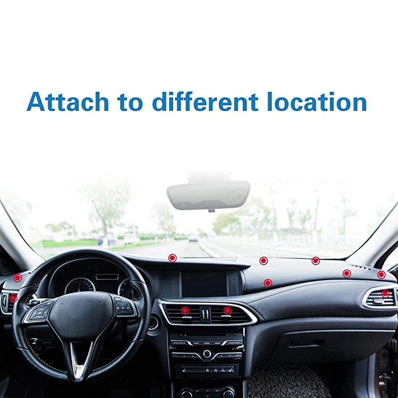 Vacuum Car Mount, Air Vent/Dashboard Car Mount Phone Holder Cradle for iPhone Xs Max R X 8 Plus 7 Plus 6S Samsung Galaxy S9 S8 Edge S7 S6 LG Sony and More