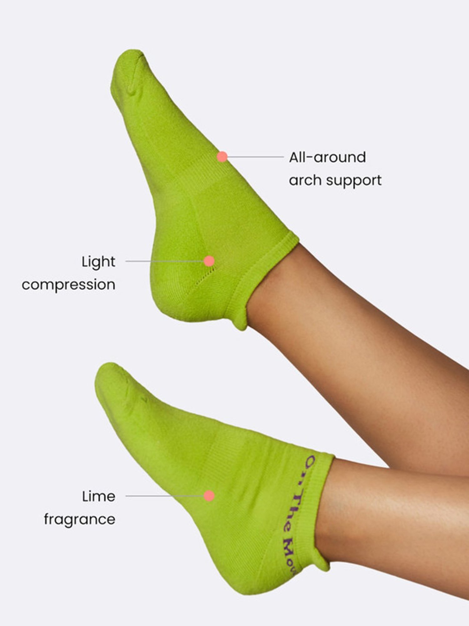 BlissClub Multicolor Active Cushioned Ankle Socks - Pack of 3