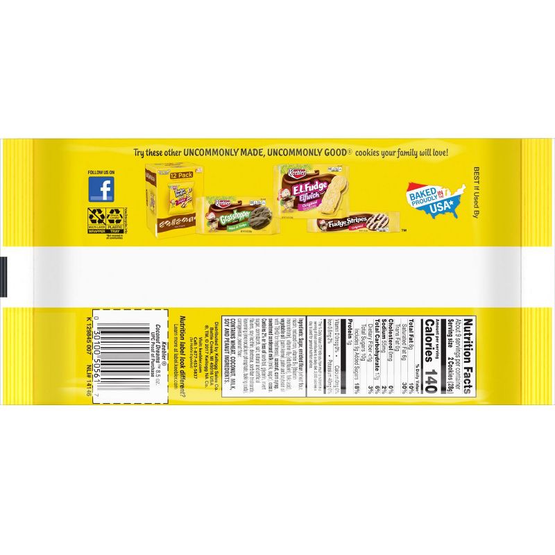 Keebler Coconut Dreams Cookies - 8.5oz