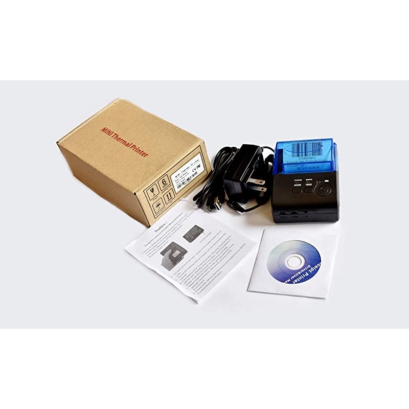 58mm Thermal Receipt Printer Portable Bluetooth+USB