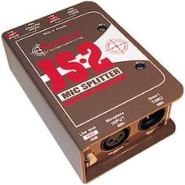 Radial Engineering JS2 Passive Microphone Splitter Direct Box