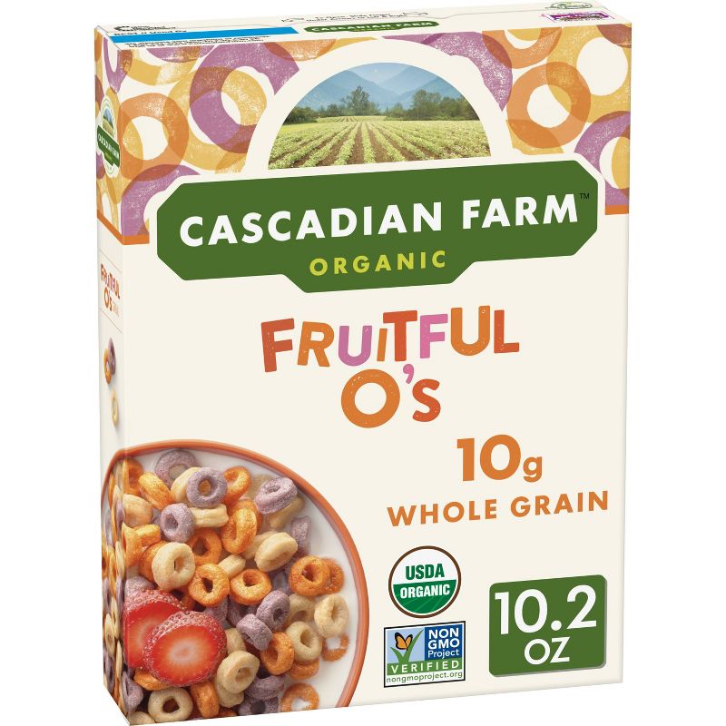 Cascadian Farms Fruitful O's Breakfast Cereal - 10.2oz