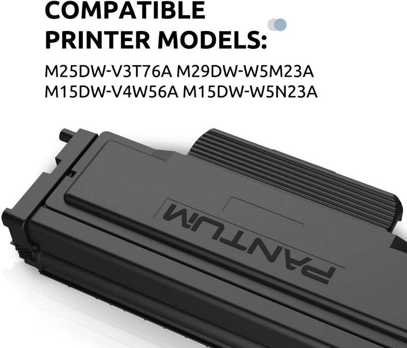 Pantum Genuine TL48A Black Toner Cartridge Work with Pantum M15DW, M29DW Monochrome Laser Printer, Standard Yield, Yields up to 1,500 Pages