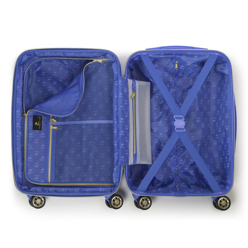 FUL Disney Princess Cinderella 21" Carry On Hardside Spinner Suitcase - Blue