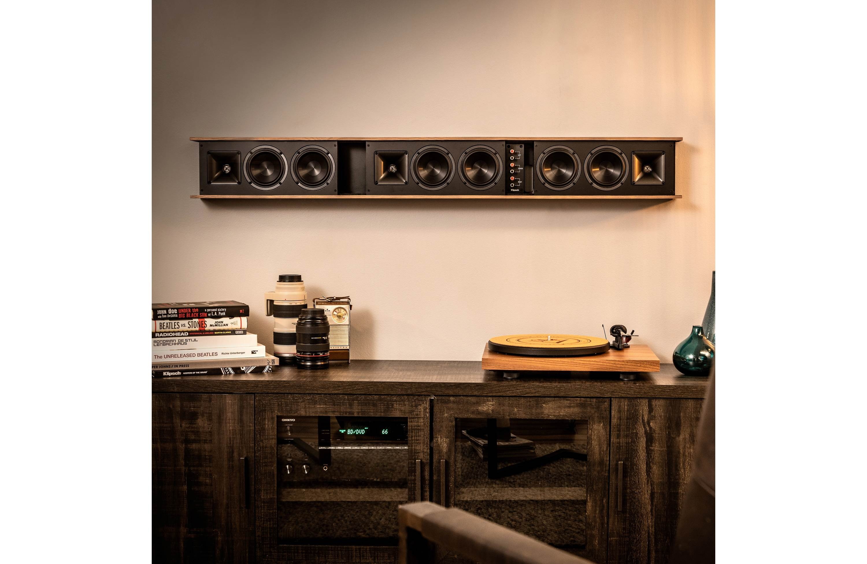 Klipsch Heritage Theater Bar High End Sound Bar - Walnut (1066275)