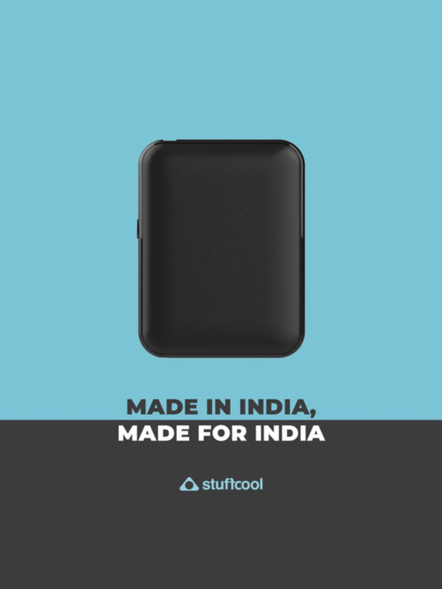 Stuffcool Mega 10000mAh 30W PD PPS Powerbank (Black)