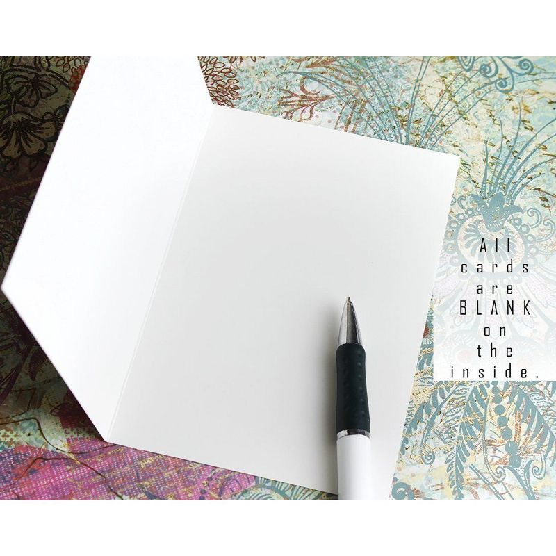 Best Paper Greetings 144 Pack Blank Greeting Cards with Envelopes Boxed Set 4x6 in for All Occasions, Birthday, Thank You