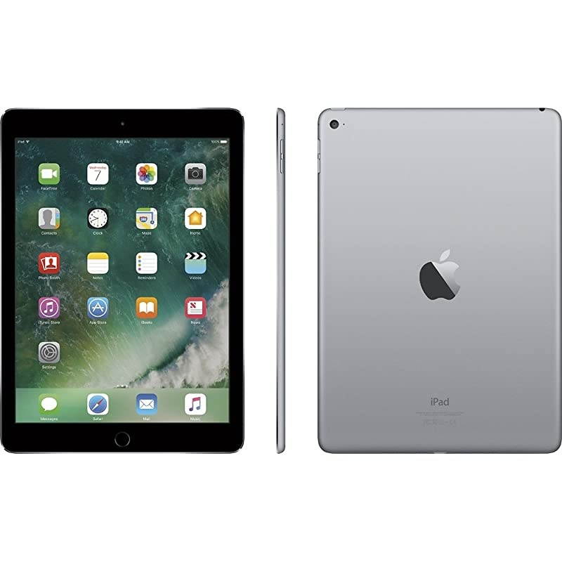 iPad Air 2 9.7-Inch, 32GB Tablet (Space Gray) (Renewed)