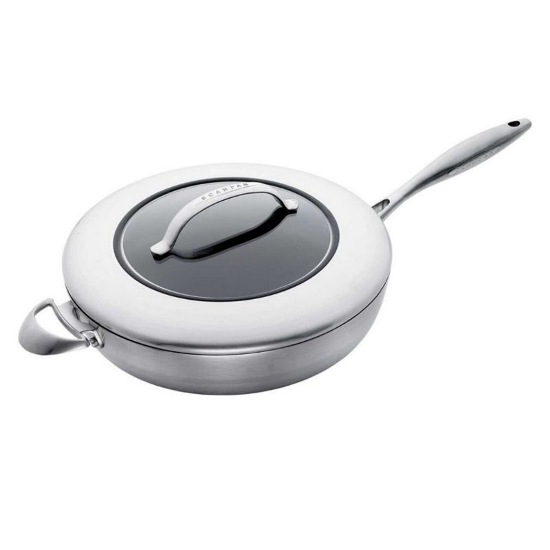Scanpan CTX Steel 2 Quart Covered Saute Pan