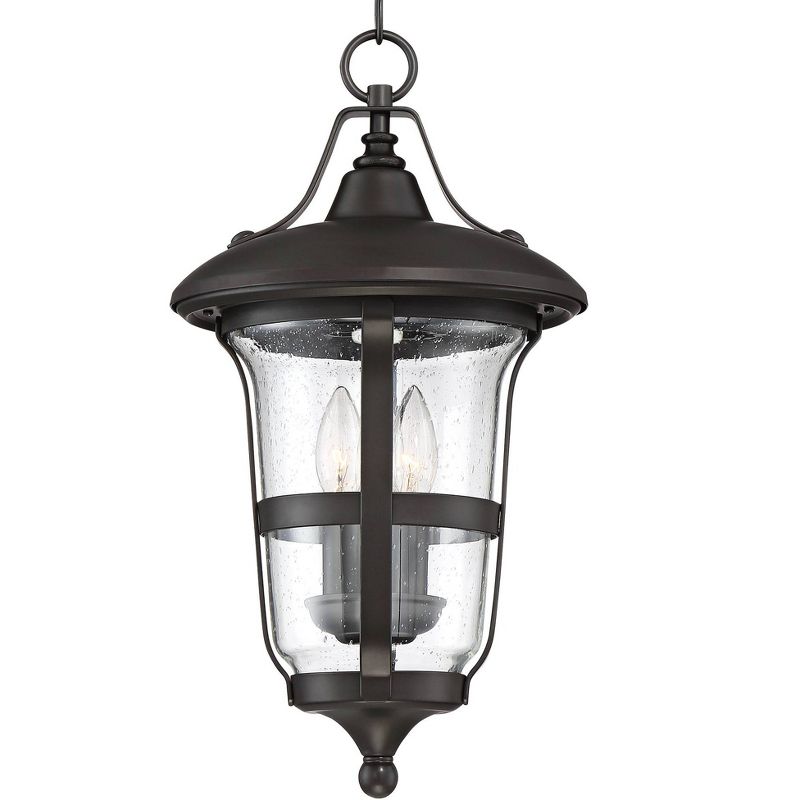 Bel Air Lighting Outdoor Hanging Pendant Black