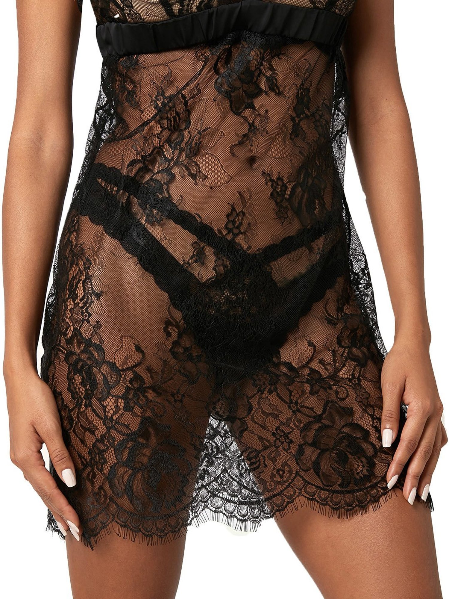 YamamaY Black Lace Baby Doll (Intrigue)