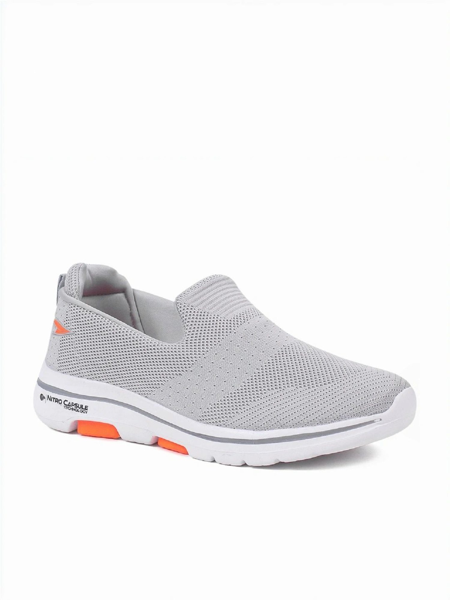 Asian Men's Grey Walking Shoes