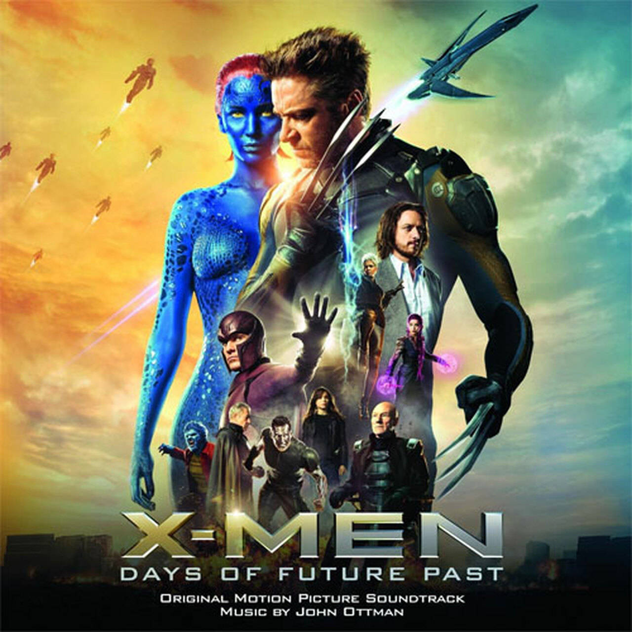 John Ottman X-Men: Days Of Future Past Soundtrack 180g Import 2LP (Black Vinyl)