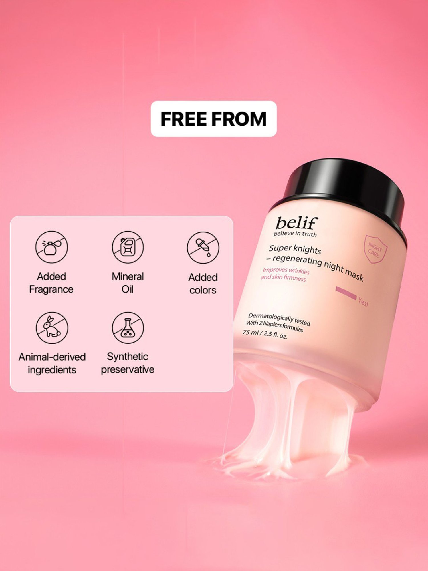 Belif Super Knights - Regenerating Night Mask - 75 ml