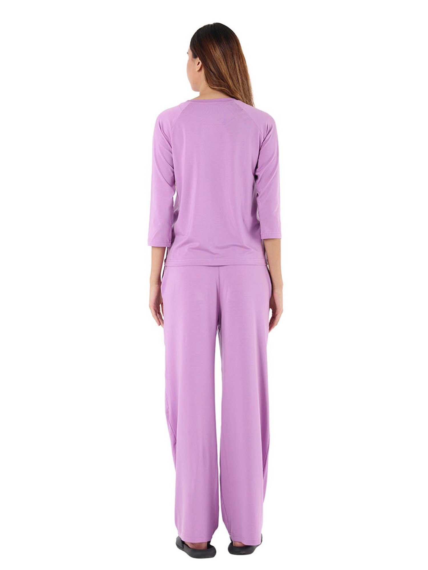 Nite Flite Purple T-Shirt With Pyjamas