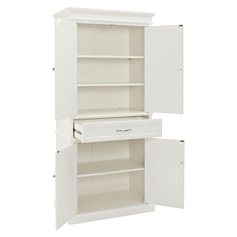 Parsons Pantry Storage Wood/White - Crosley